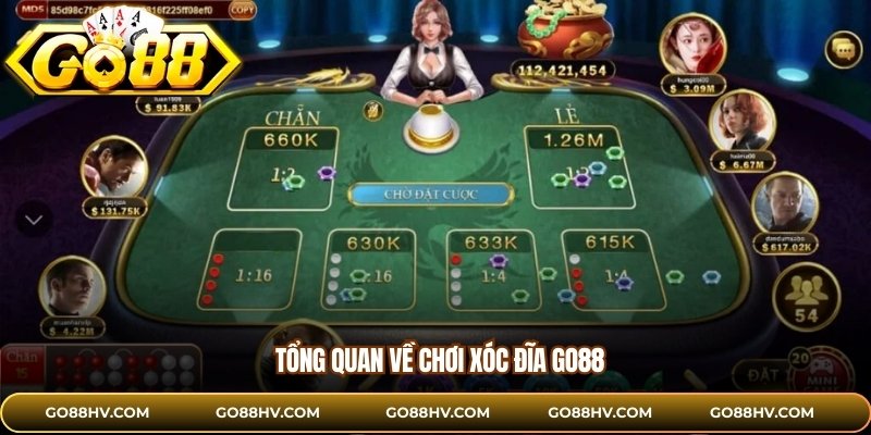 Tổng quan về chơi xóc đĩa GO88